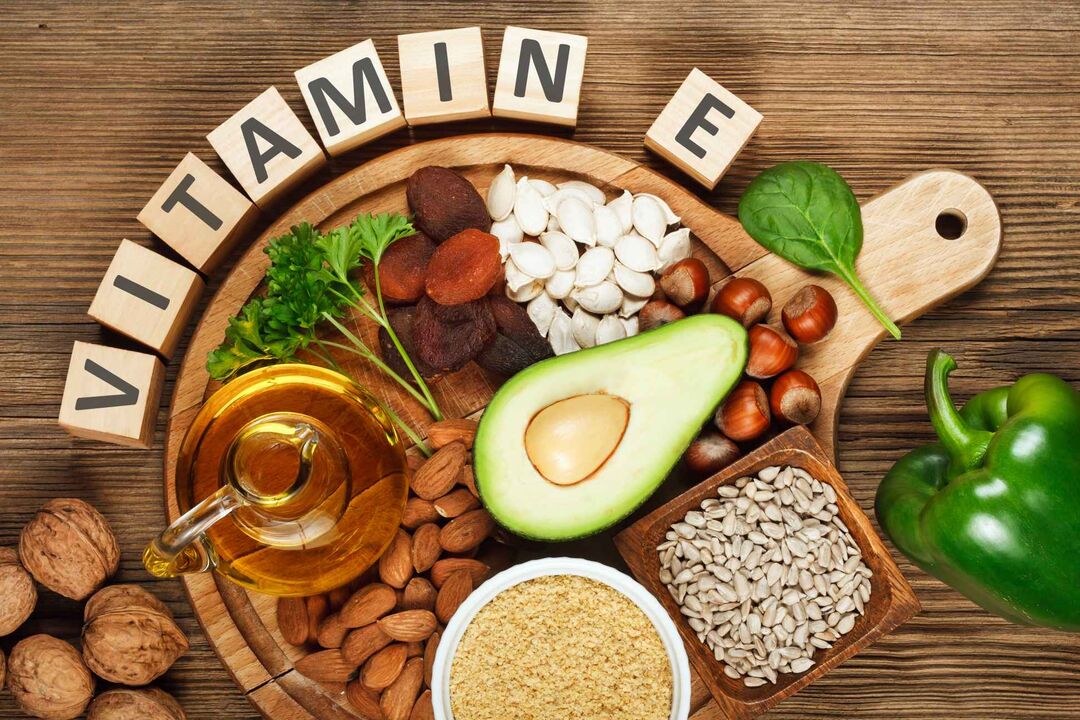 Vitamin E als Teil von Ocuvit